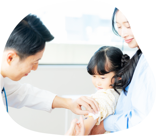 予防接種・乳幼児健診にも注力